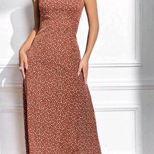 SHEIN Floral Print Cami Dress